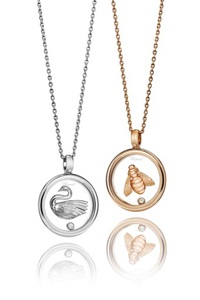 Groupe Pendentif fond blanc