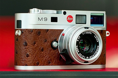 Leica M9 limited edition in Ostrich