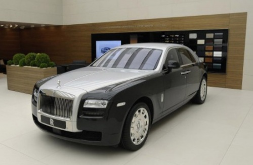 2-Tone Rolls Royce Ghost for Geneva Auto Show 2012