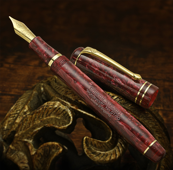 Conway Stewart Wordsworth Burgundy Blush Limited Edition
